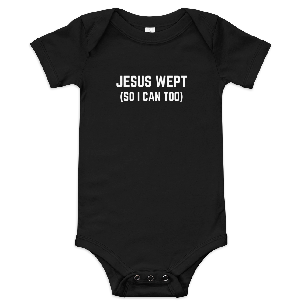 Jesus Wept - Baby Onesie