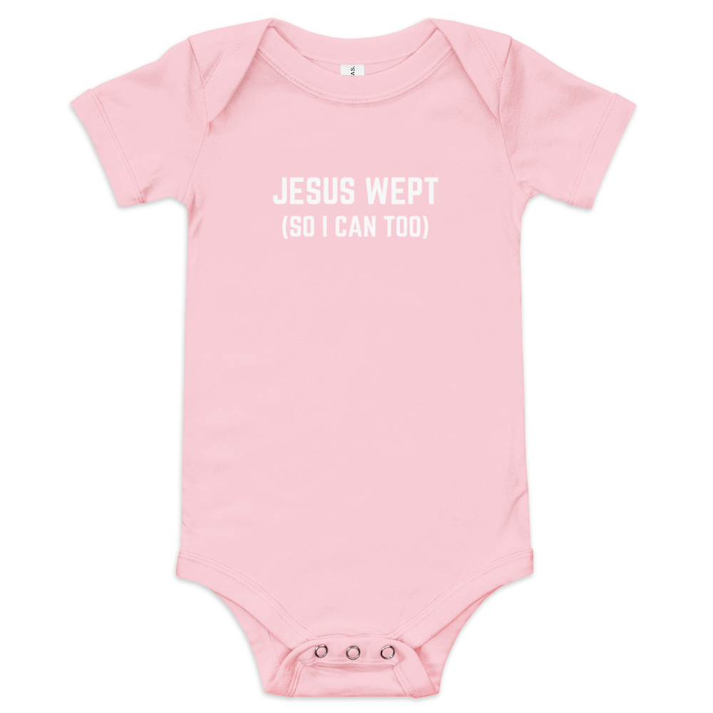 Jesus Wept - Baby Onesie